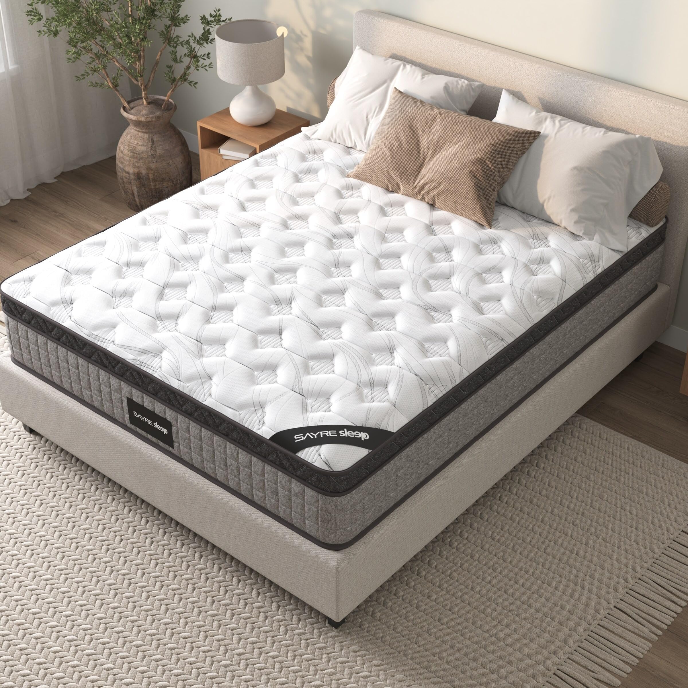 Hybrid Mattress - Queen 12 inch Eco-friendly