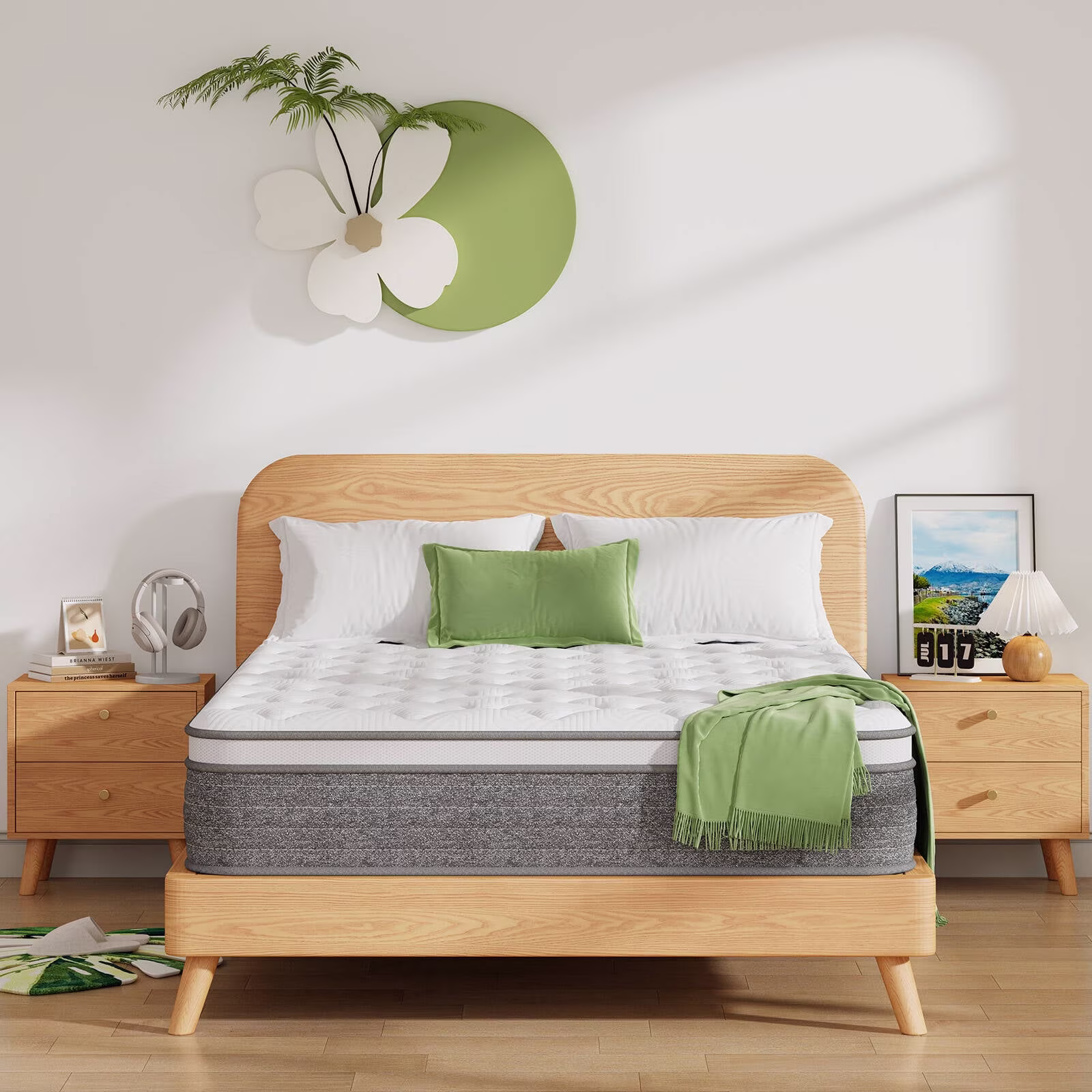 Hybrid Mattress - Queen 12 inch Eco-friendly