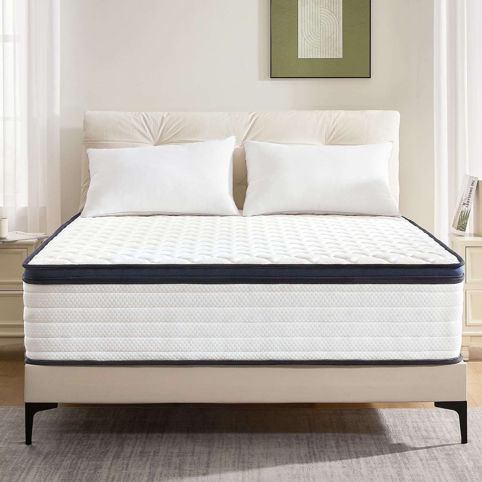 Hybrid Mattress - Queen 12 inch Firm Support