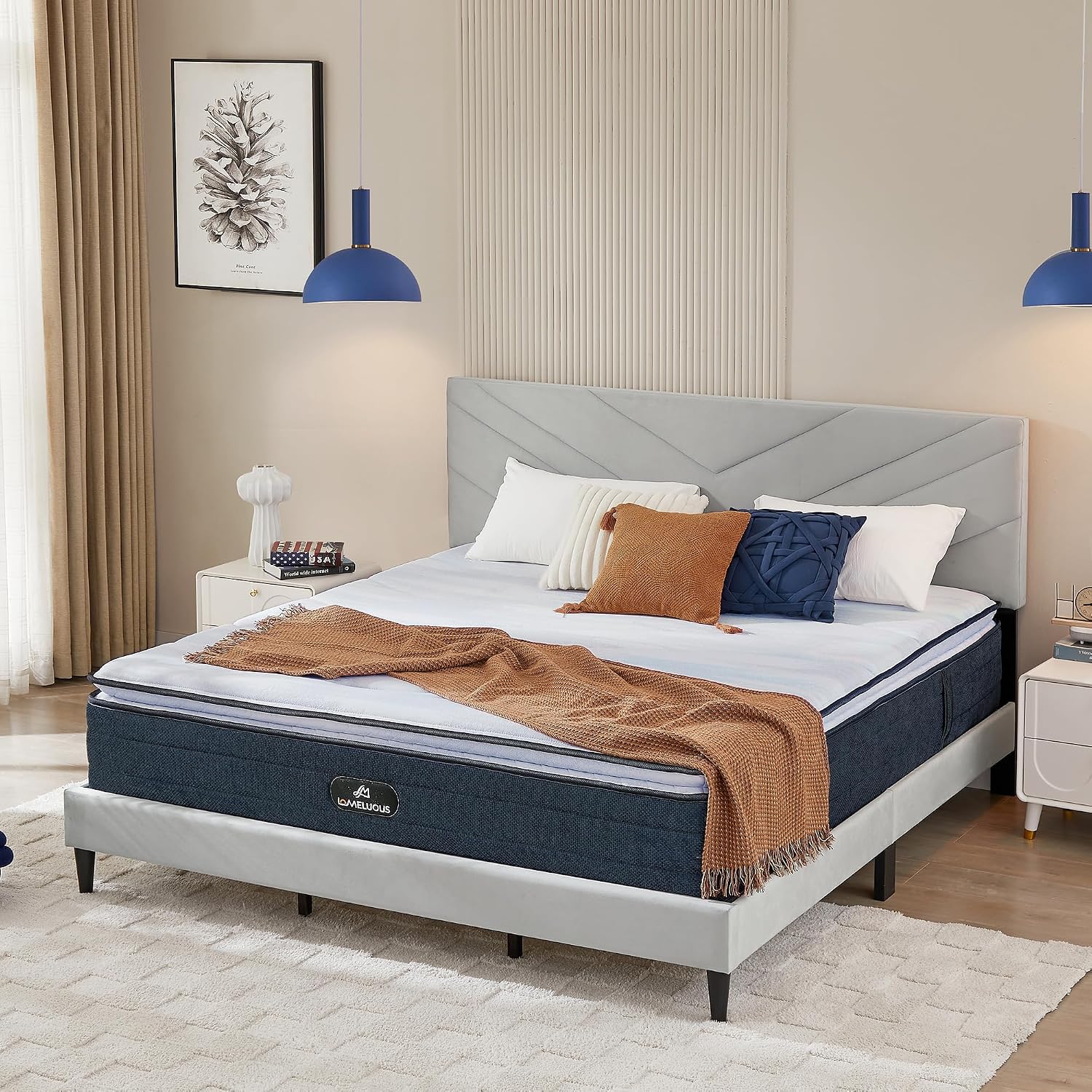 Hybrid Mattress - Queen 14 inch Firm Support