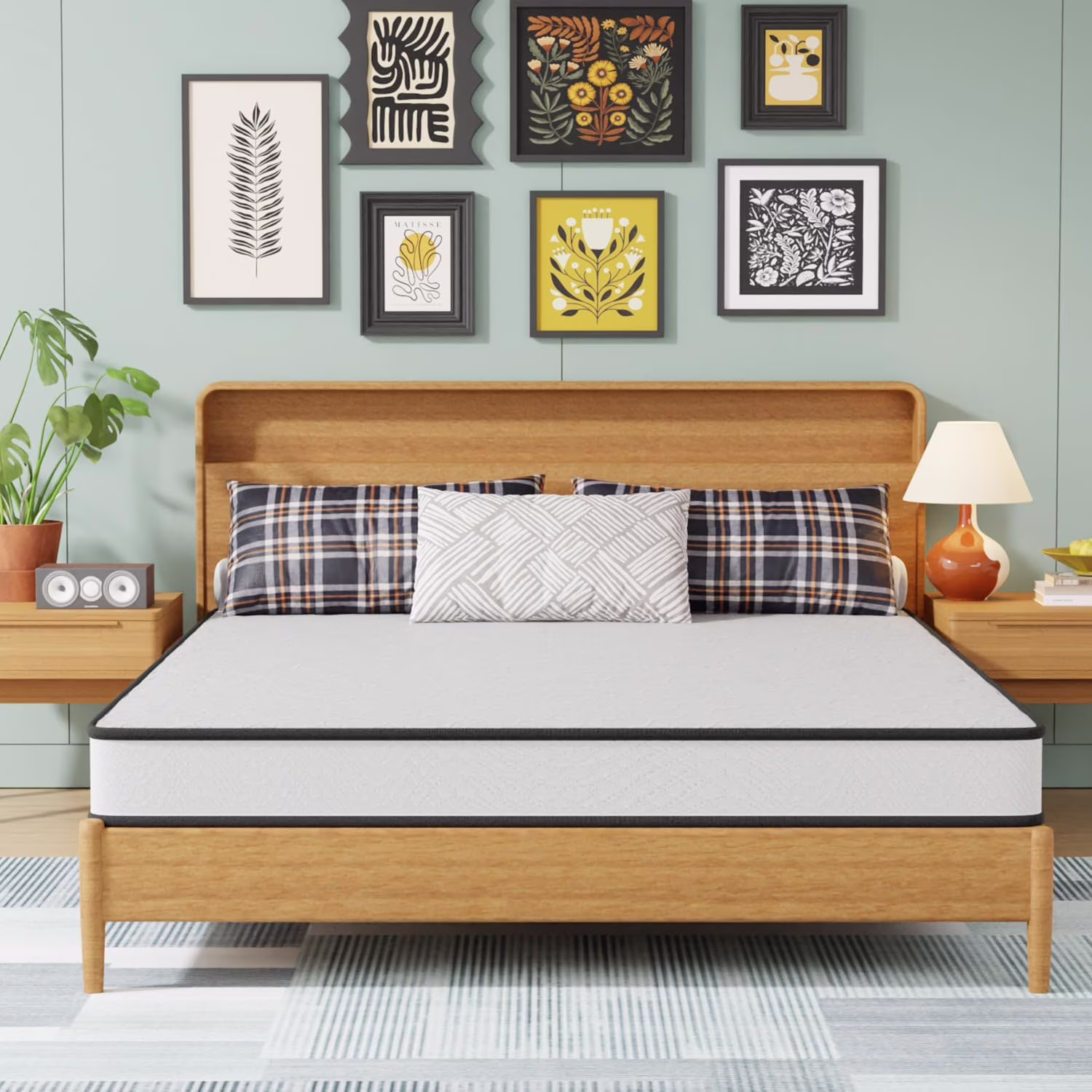 Hybrid Mattress - Queen 6 inch Cooling