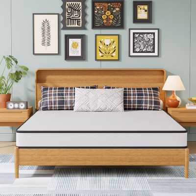Hybrid Mattress - Queen 6 inch Medium Firm