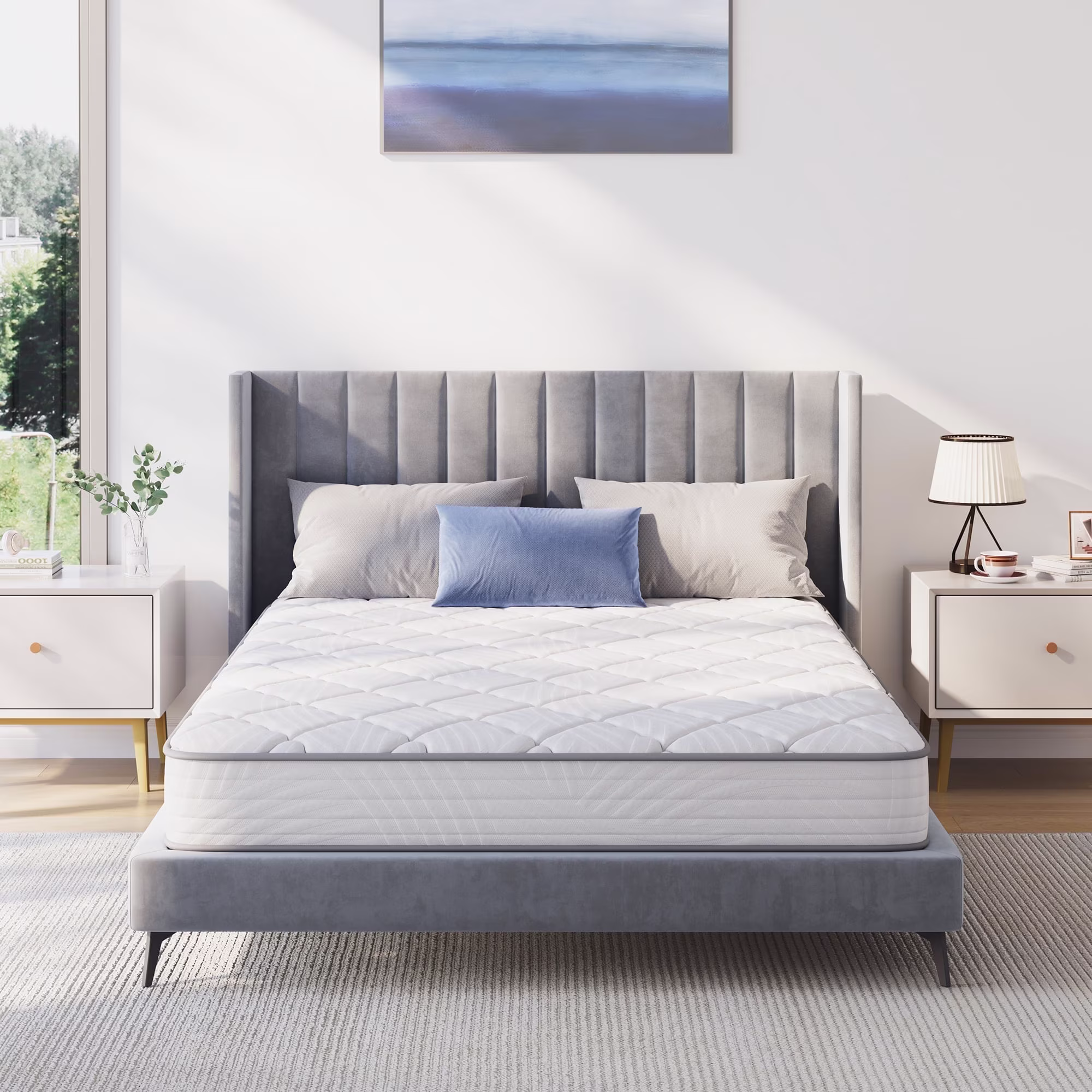 Hybrid Mattress - Queen 8 inch Medium Firm