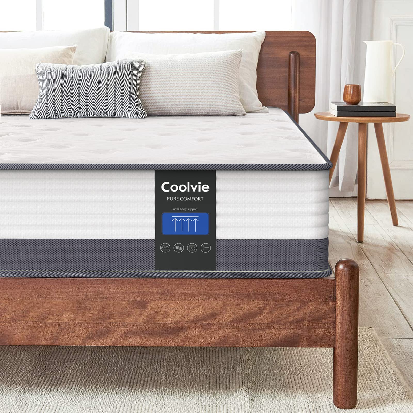 Hybrid Mattress - Single 10 inch Cooling