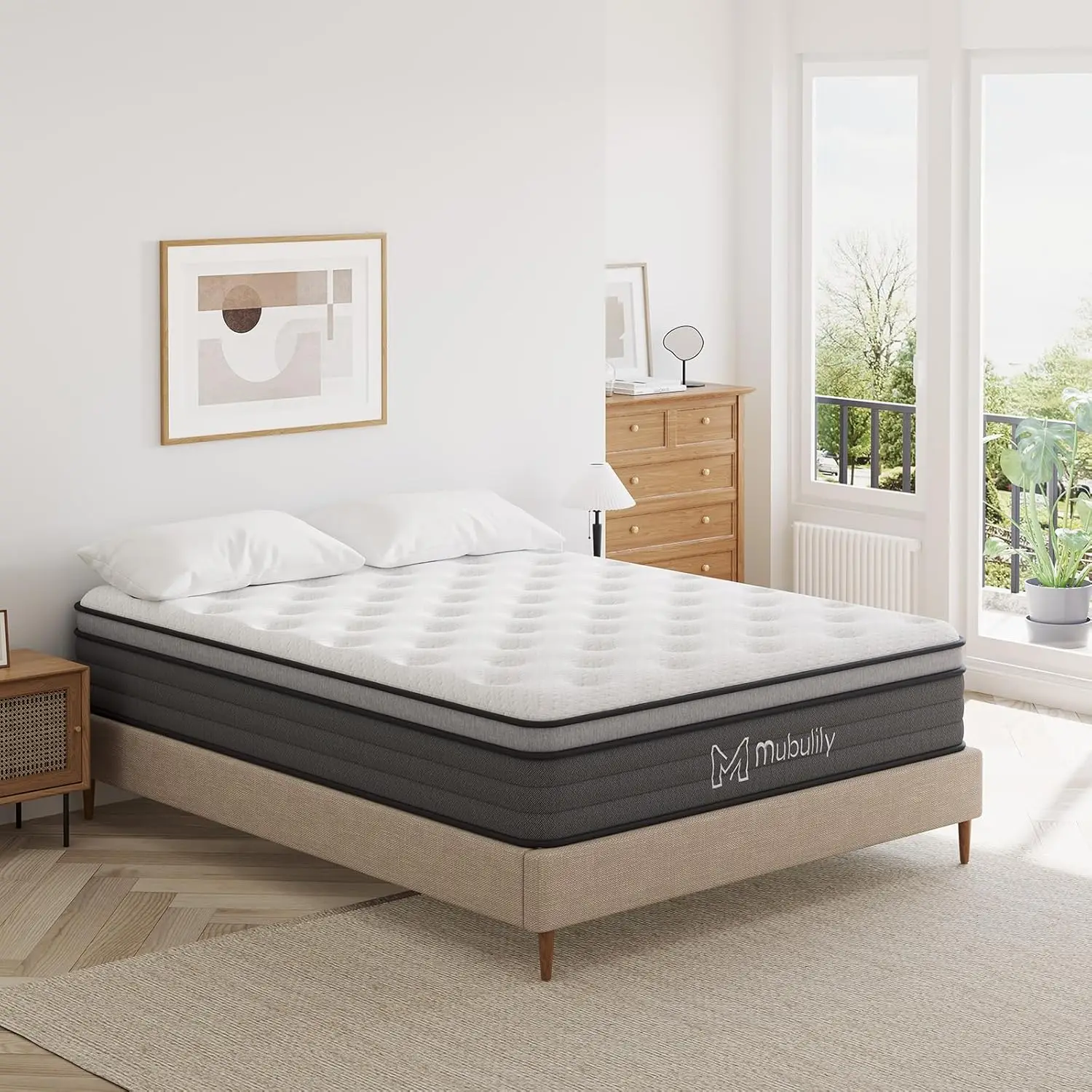Hybrid Mattress - Single 10 inch Firm Support