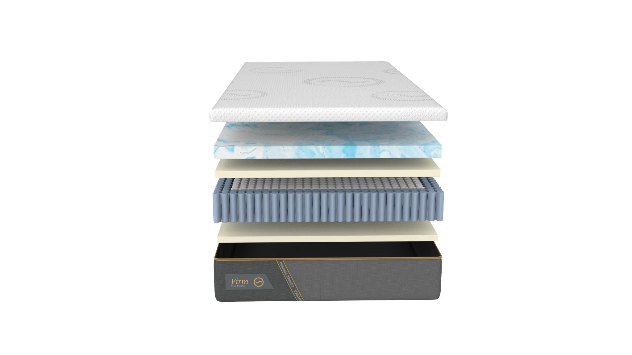 Hybrid Mattress - Single 12 inch Firm Support