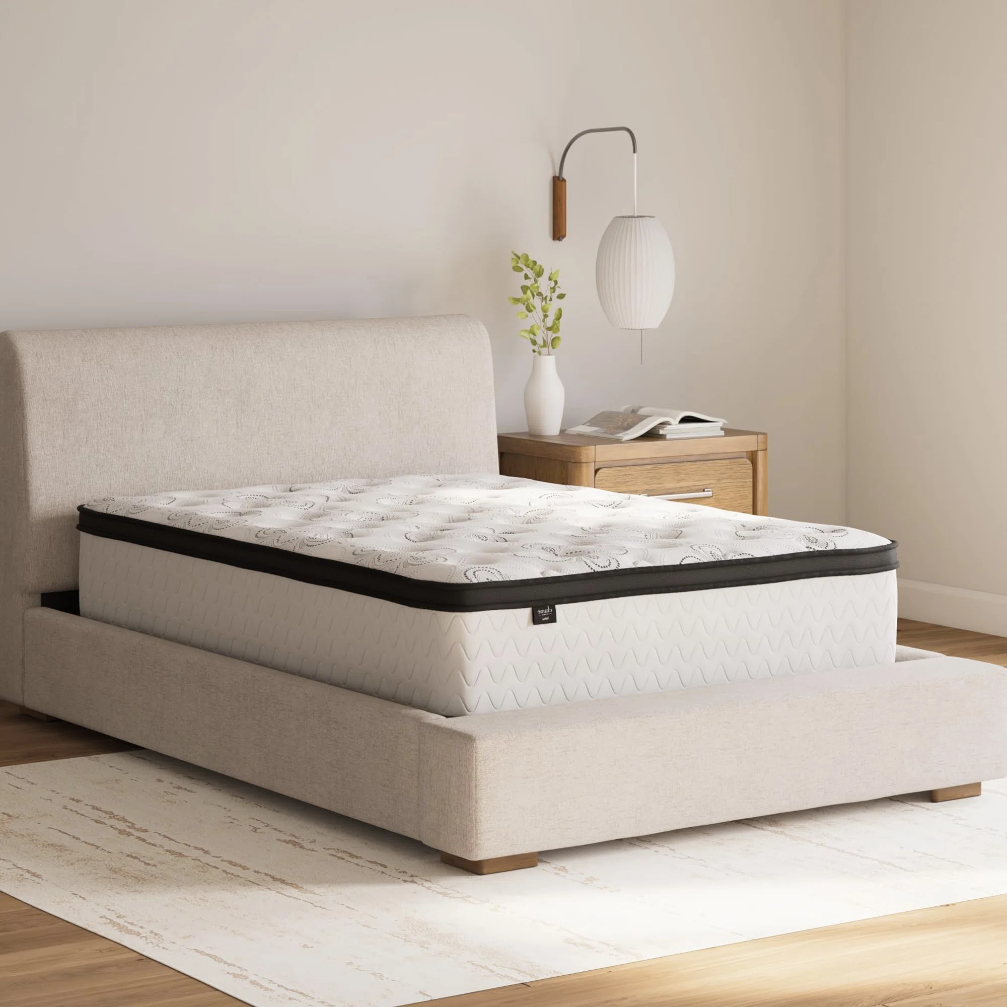 Hybrid Mattress - Single 12 inch Hypoallergenic