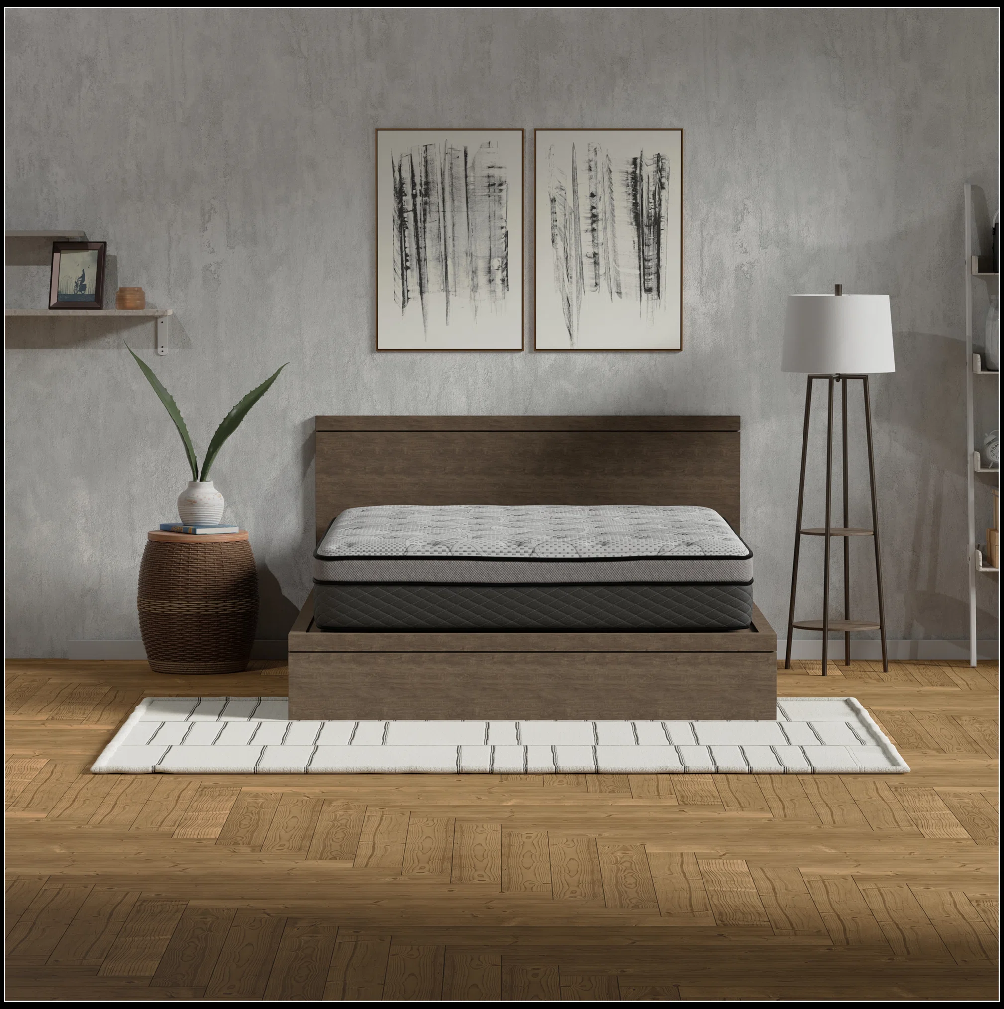 Hybrid Mattress - Single 12 inch Medium Firm