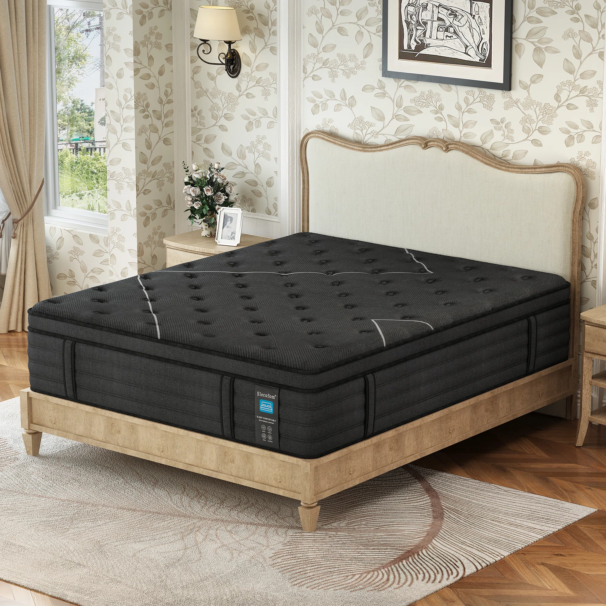Hybrid Mattress - Single 14 inch Firm Support