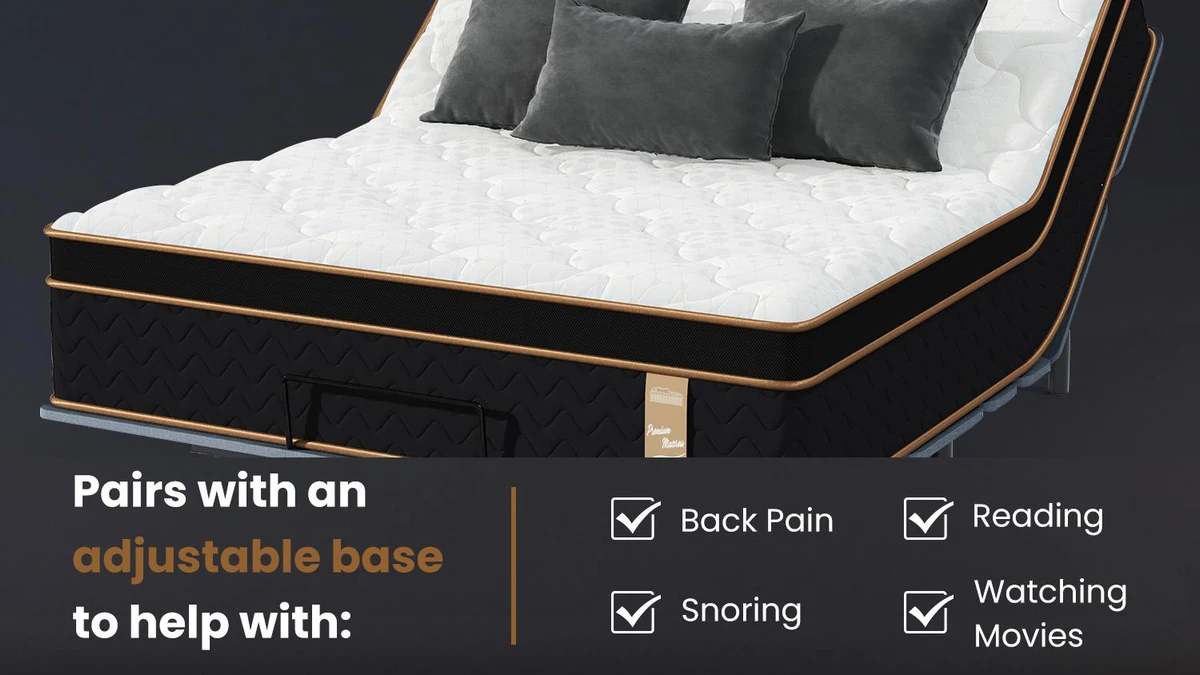 Hybrid Mattress - Super King 10 inch Plush