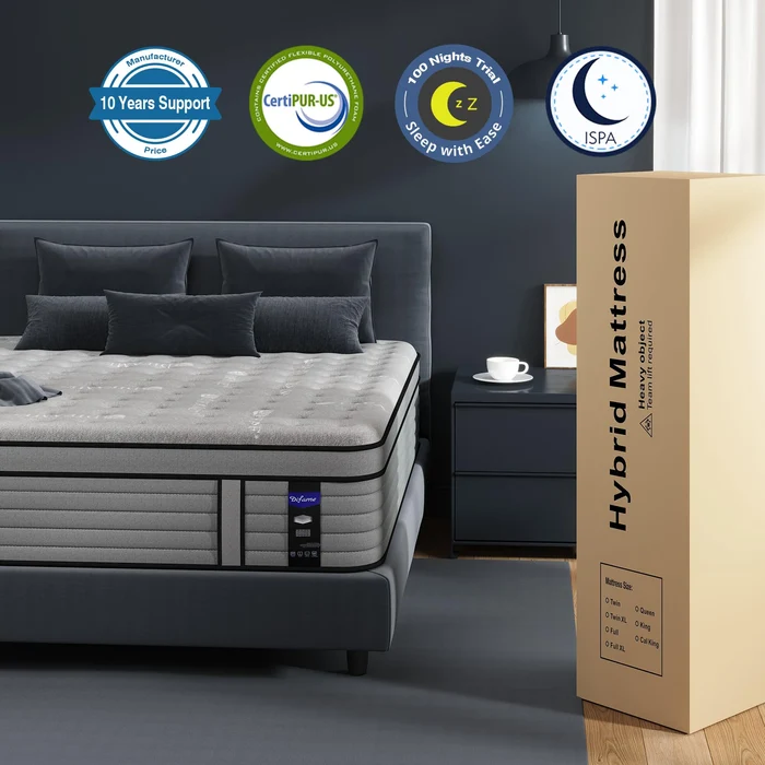 Hybrid Mattress - Super King 12 inch Firm Support