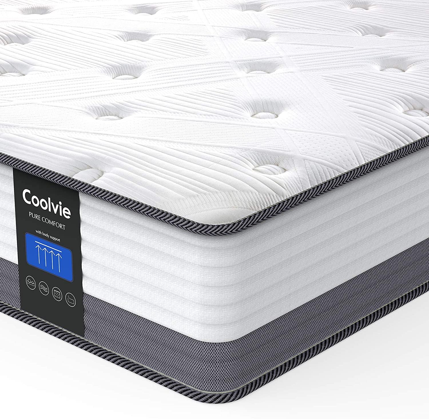 Hybrid Mattress - Twin XL 10 inch Cooling