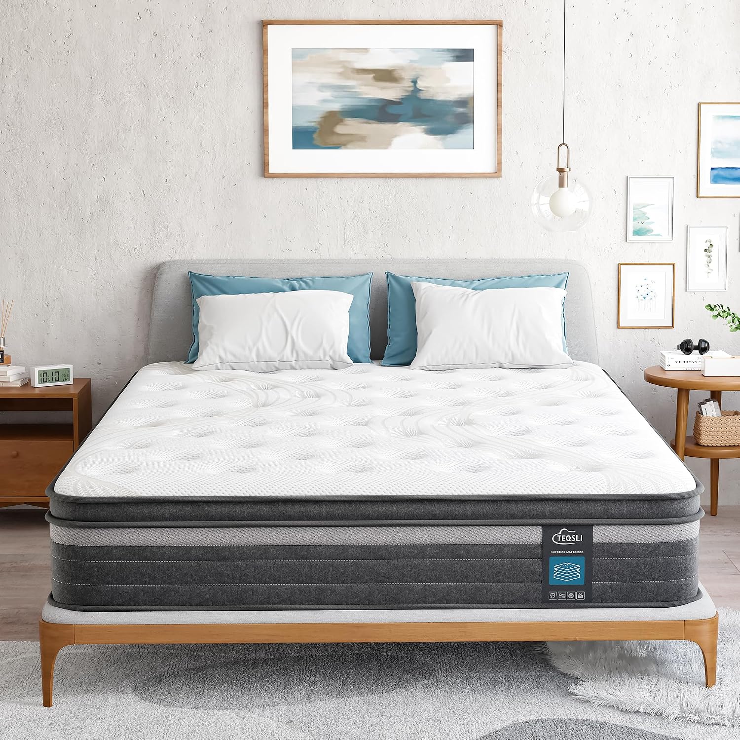 Hybrid Mattress - Twin XL 10 inch Eco-friendly