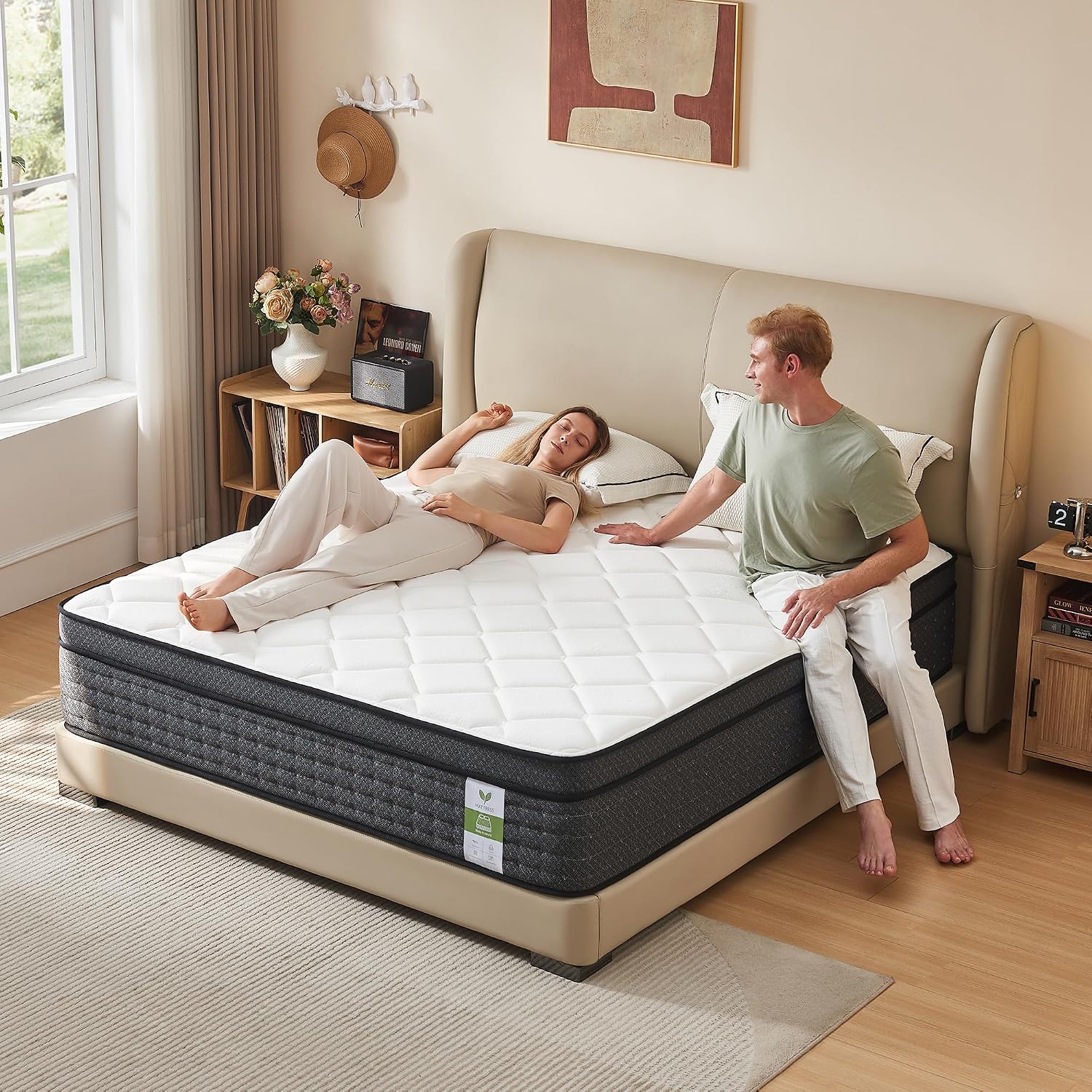 Hybrid Mattress - Twin XL 10 inch Firm Support