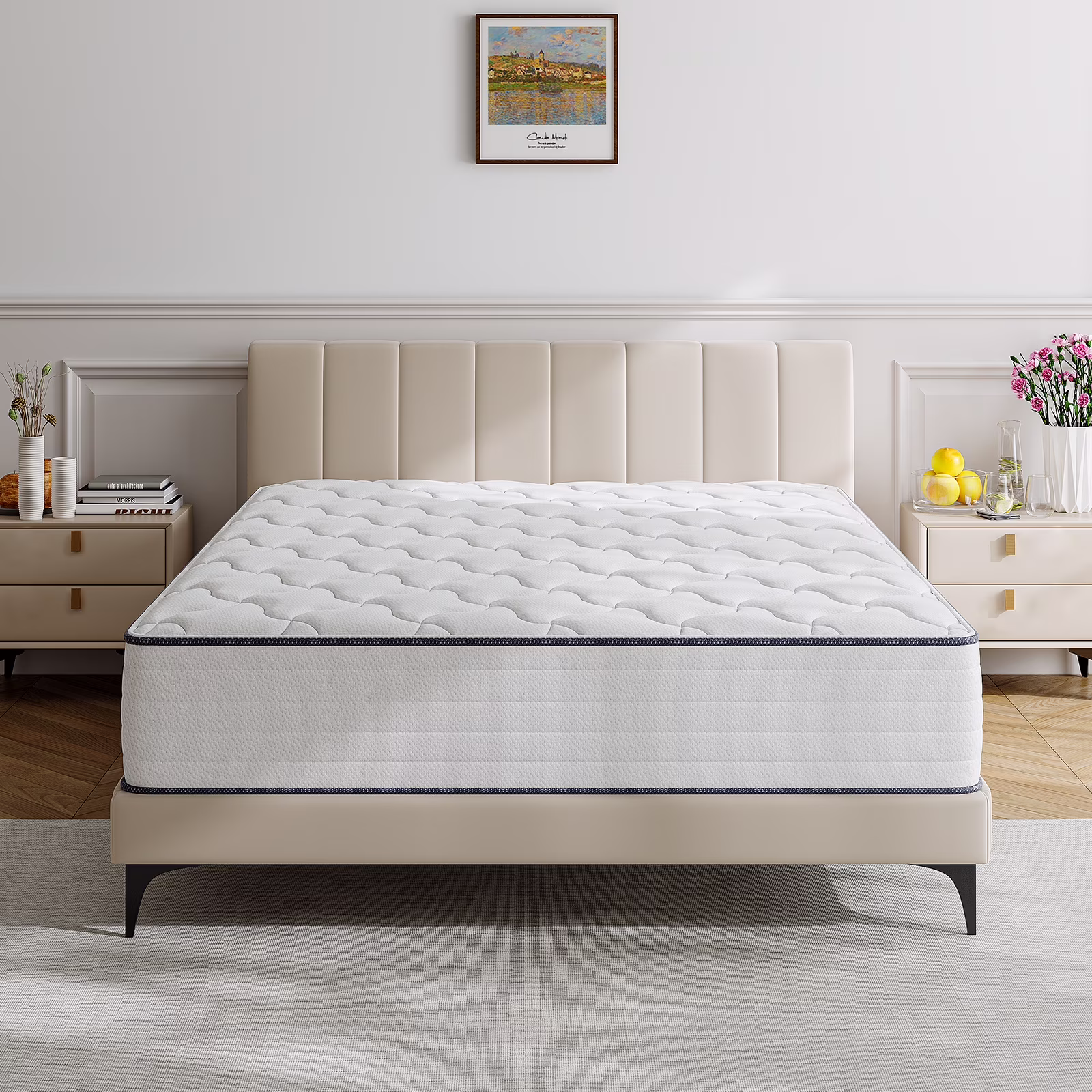Hybrid Mattress - Twin XL 10 inch Hypoallergenic