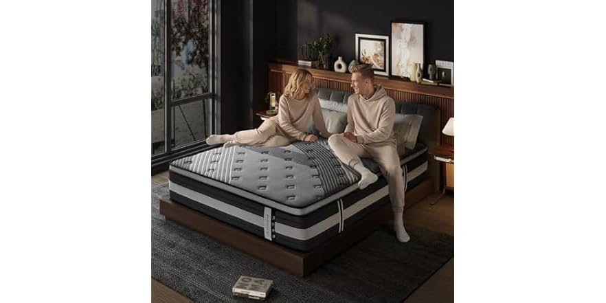 Hybrid Mattress - Twin XL 14 inch Eco-friendly