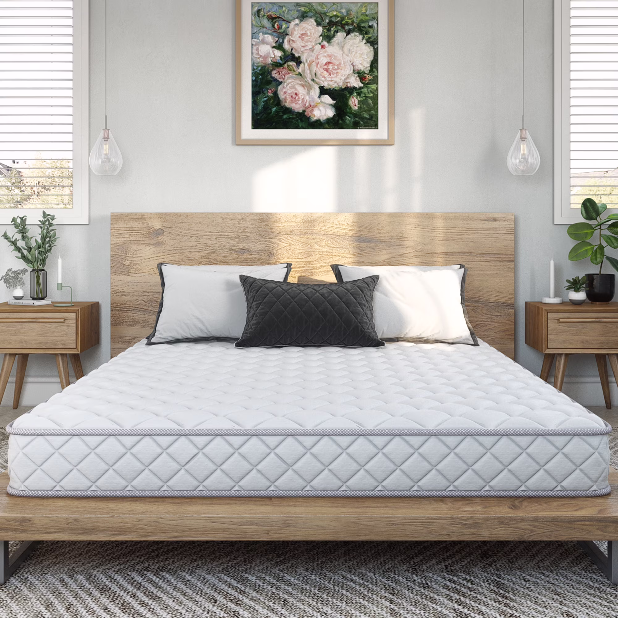 Hybrid Mattress - Twin XL 8 inch Eco-friendly