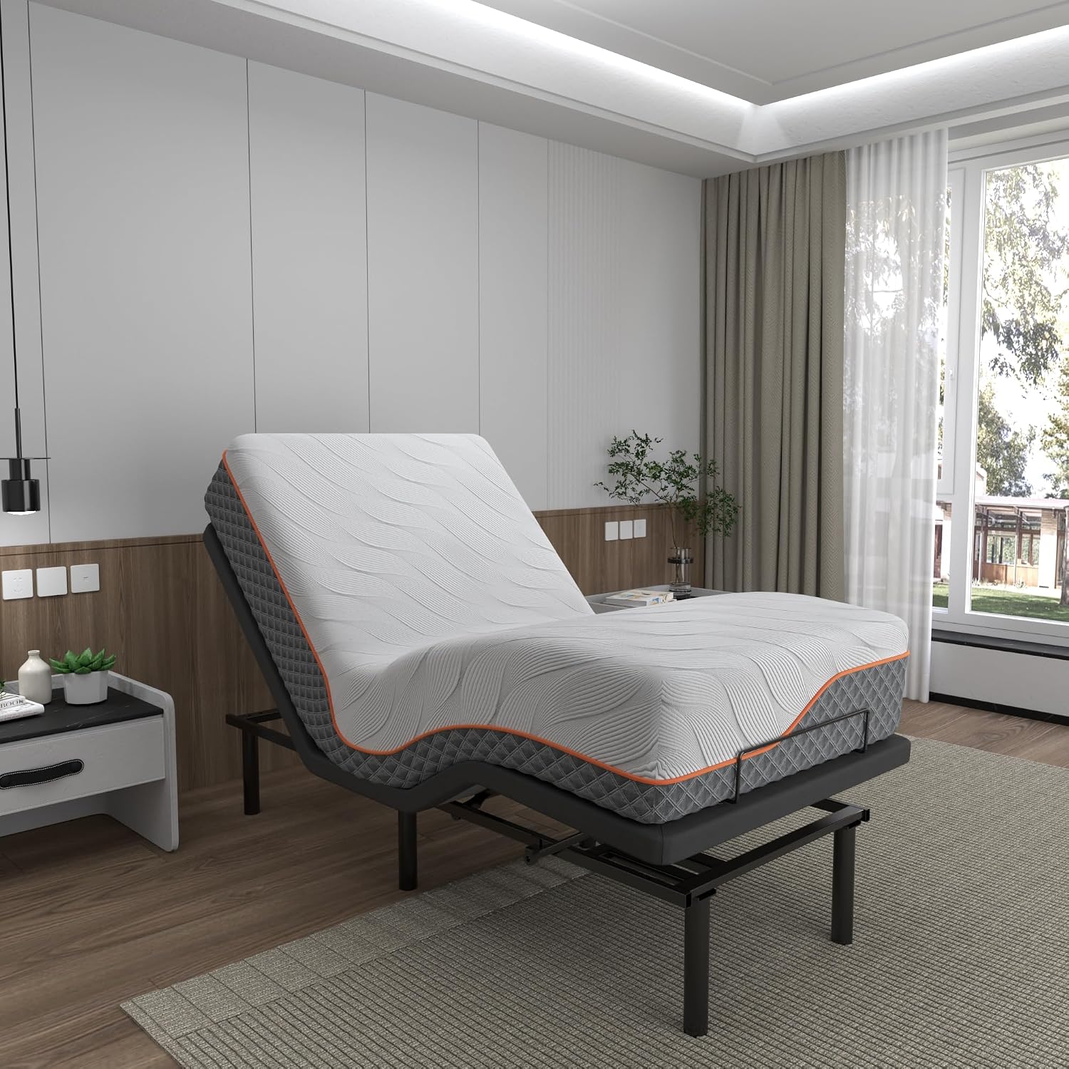 Hybrid Mattress - Twin XL 8 inch Hypoallergenic