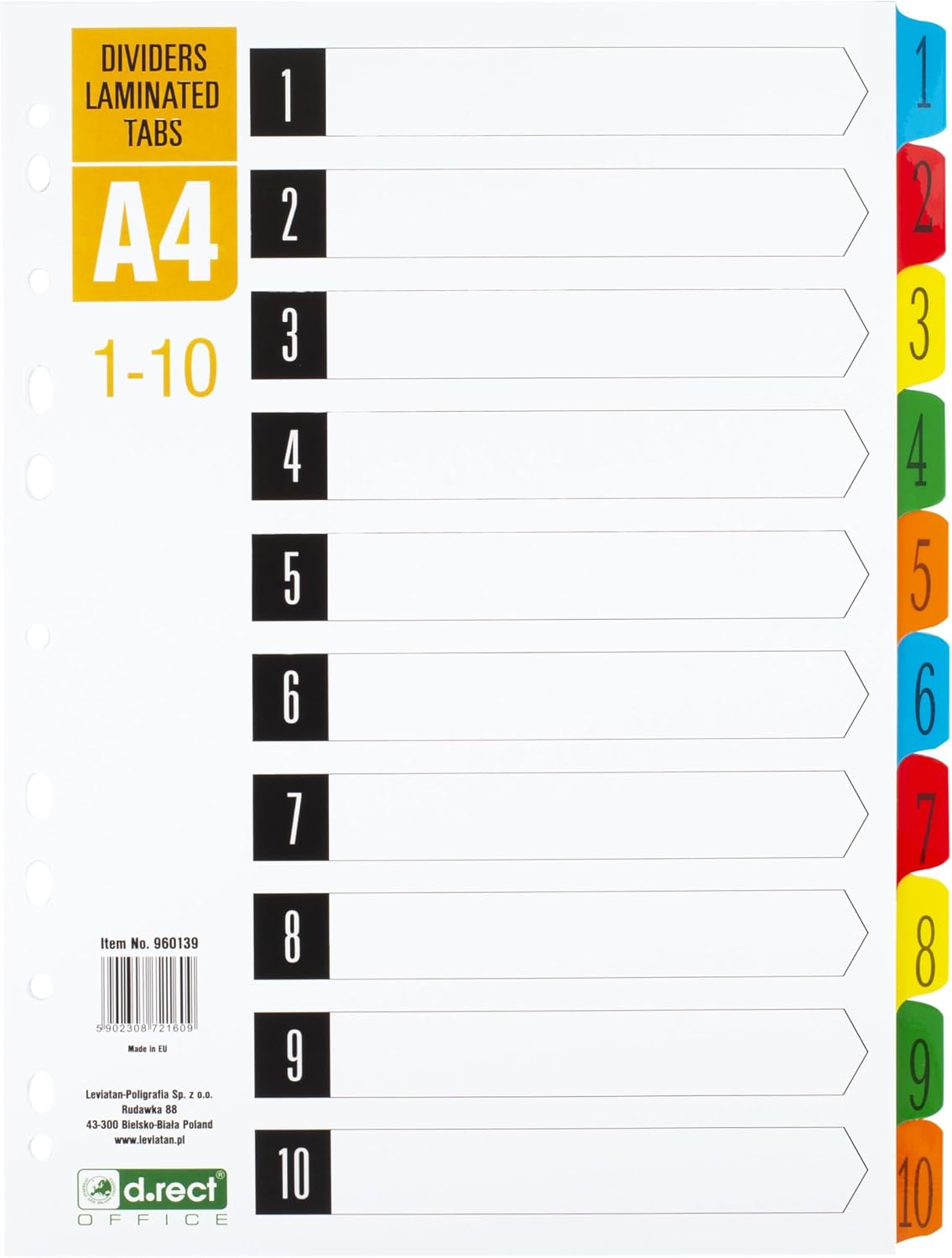 Index Tab - A4 - 100 Pack