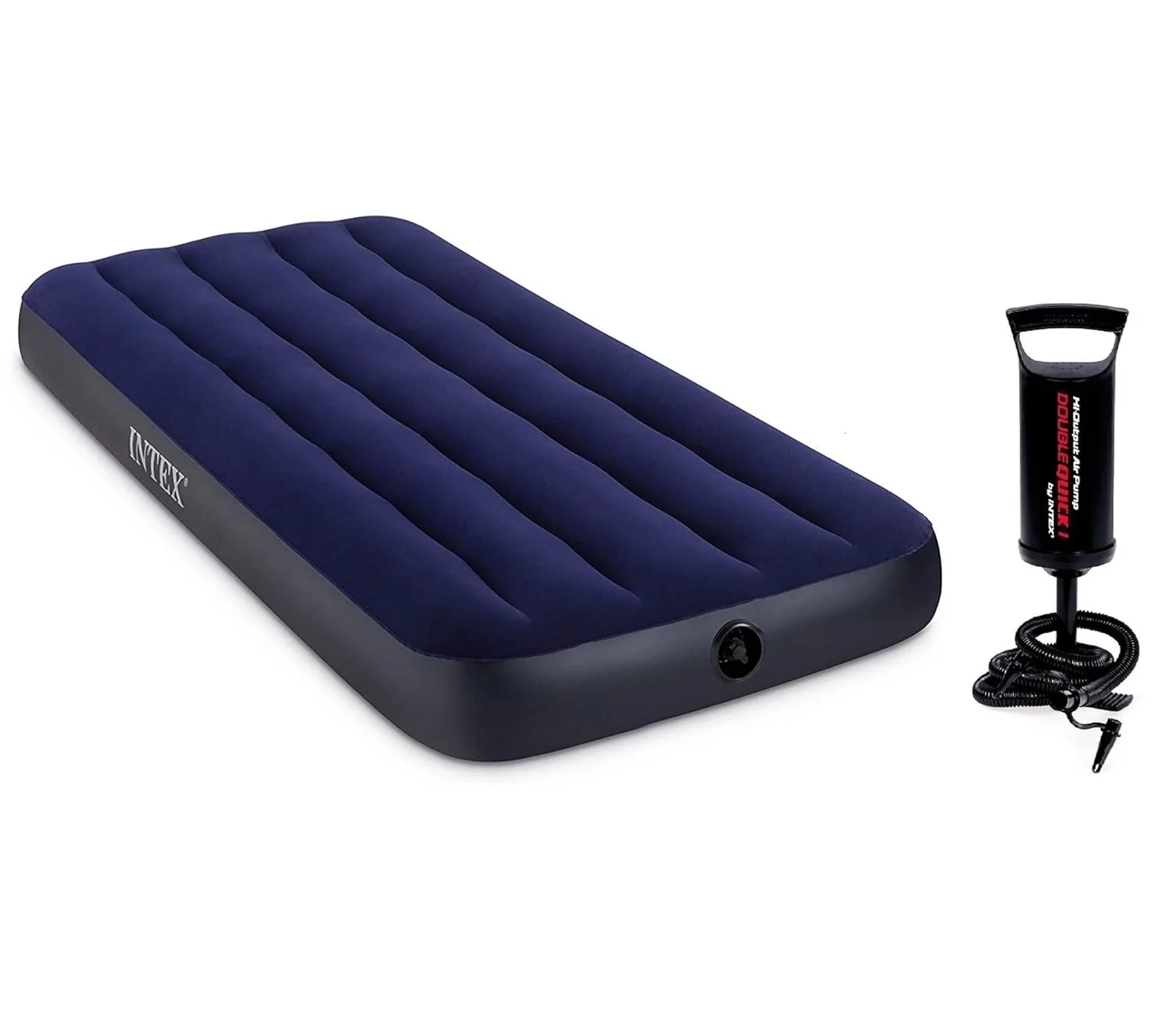 Inflatable Mattress - Single - PVC - Blue