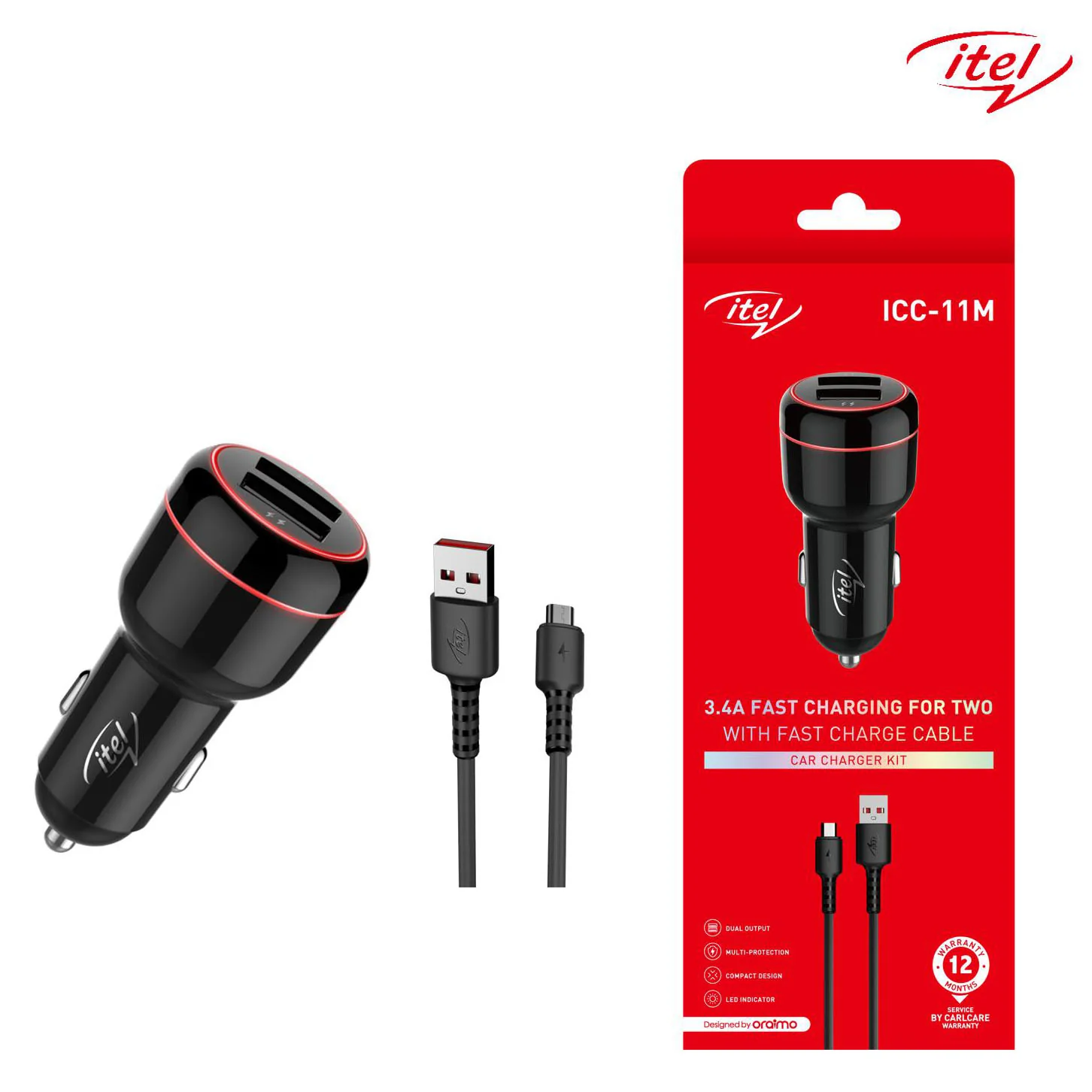Itel Car Charger