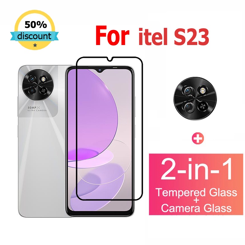 Itel Tempered Glass Screen Protector