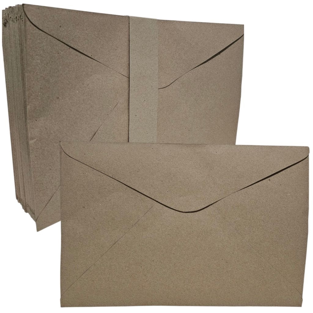 Kraft Envelope - A5 - 100 Pack - Brown