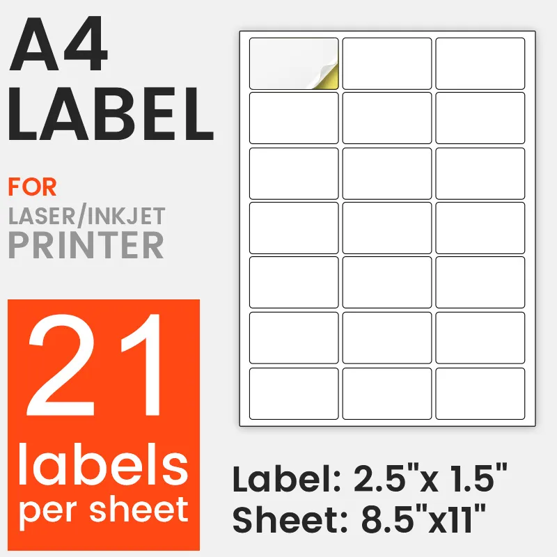 Labels A4