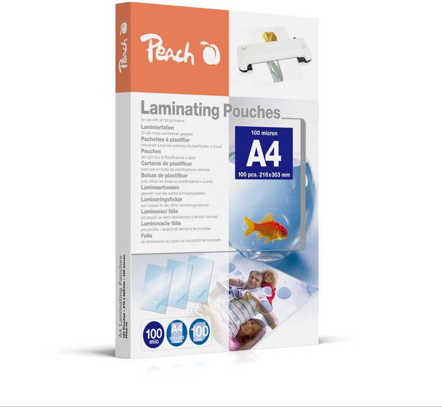 Laminating Pouches - A4 - 100 Micron - 100 Pack