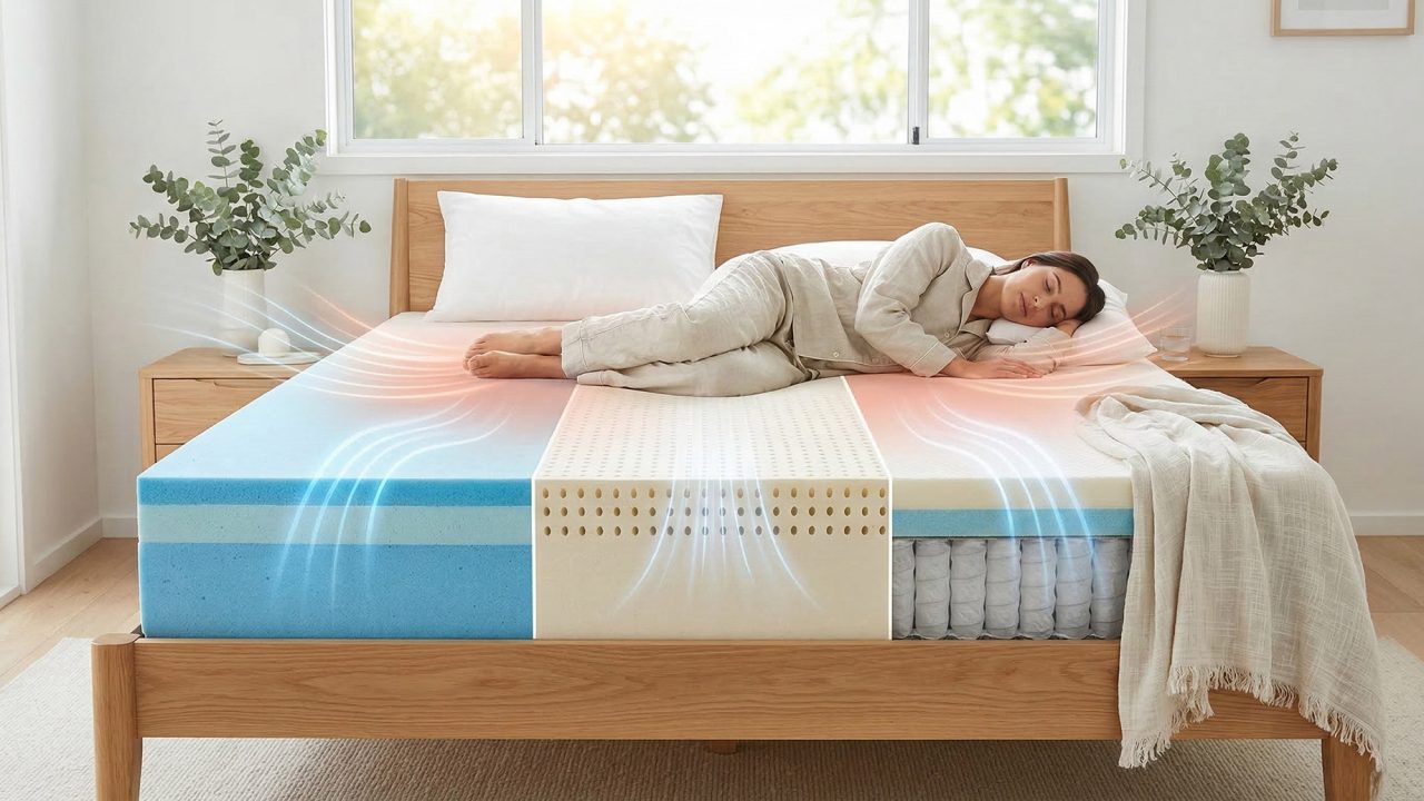 Latex Mattress - Double 10 inch Cooling
