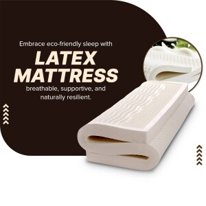 Latex Mattress - Double 10 inch Eco-friendly