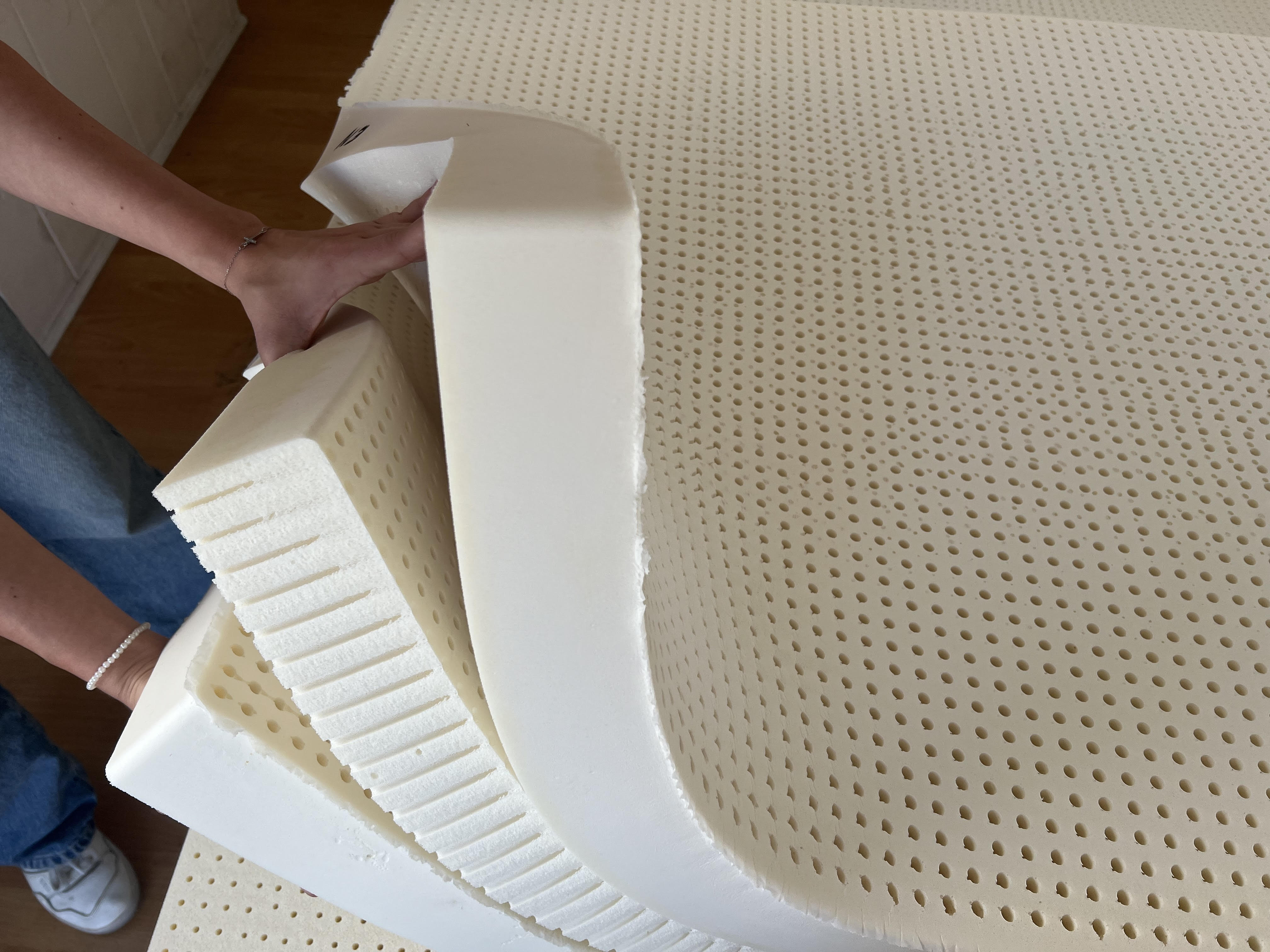 Latex Mattress - Double 10 inch Hypoallergenic