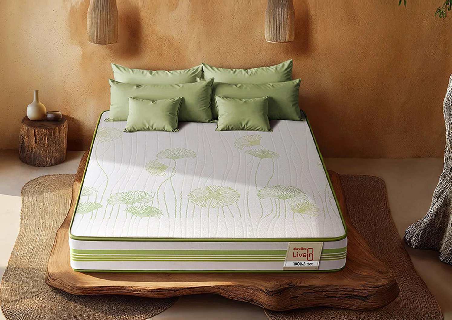 Latex Mattress - Double 12 inch Firm Support