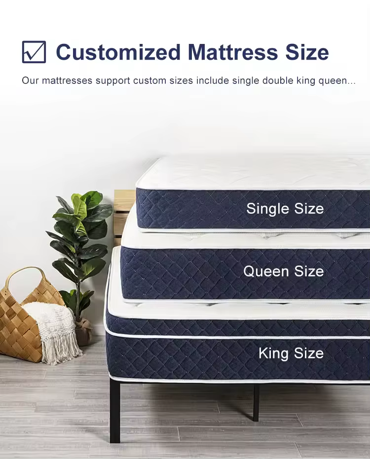Latex Mattress - Double 12 inch Hypoallergenic