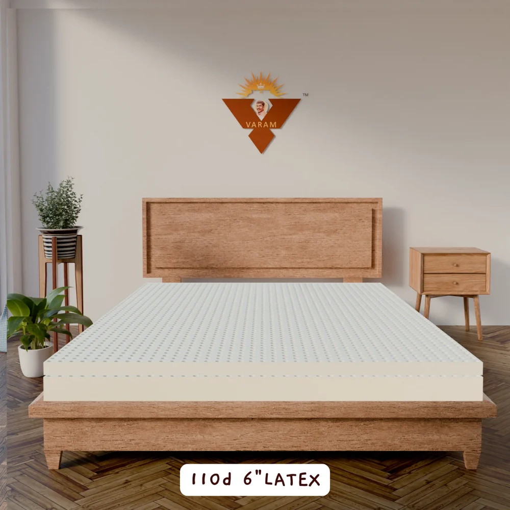 Latex Mattress - Double 6 inch Medium Firm