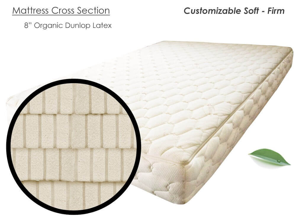 Latex Mattress - Double 8 inch Eco-friendly