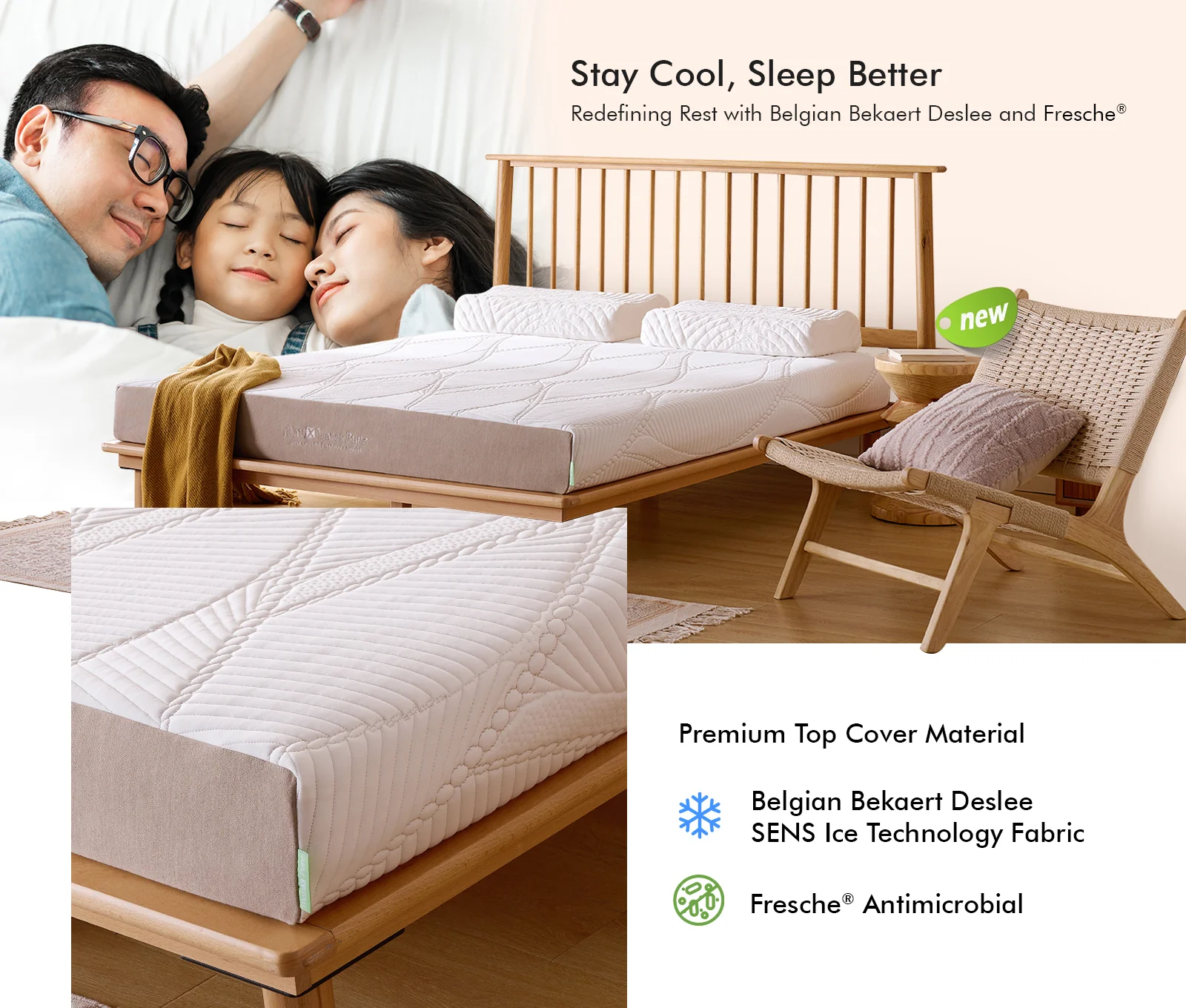 Latex Mattress - Full 14 inch Eco-friendly