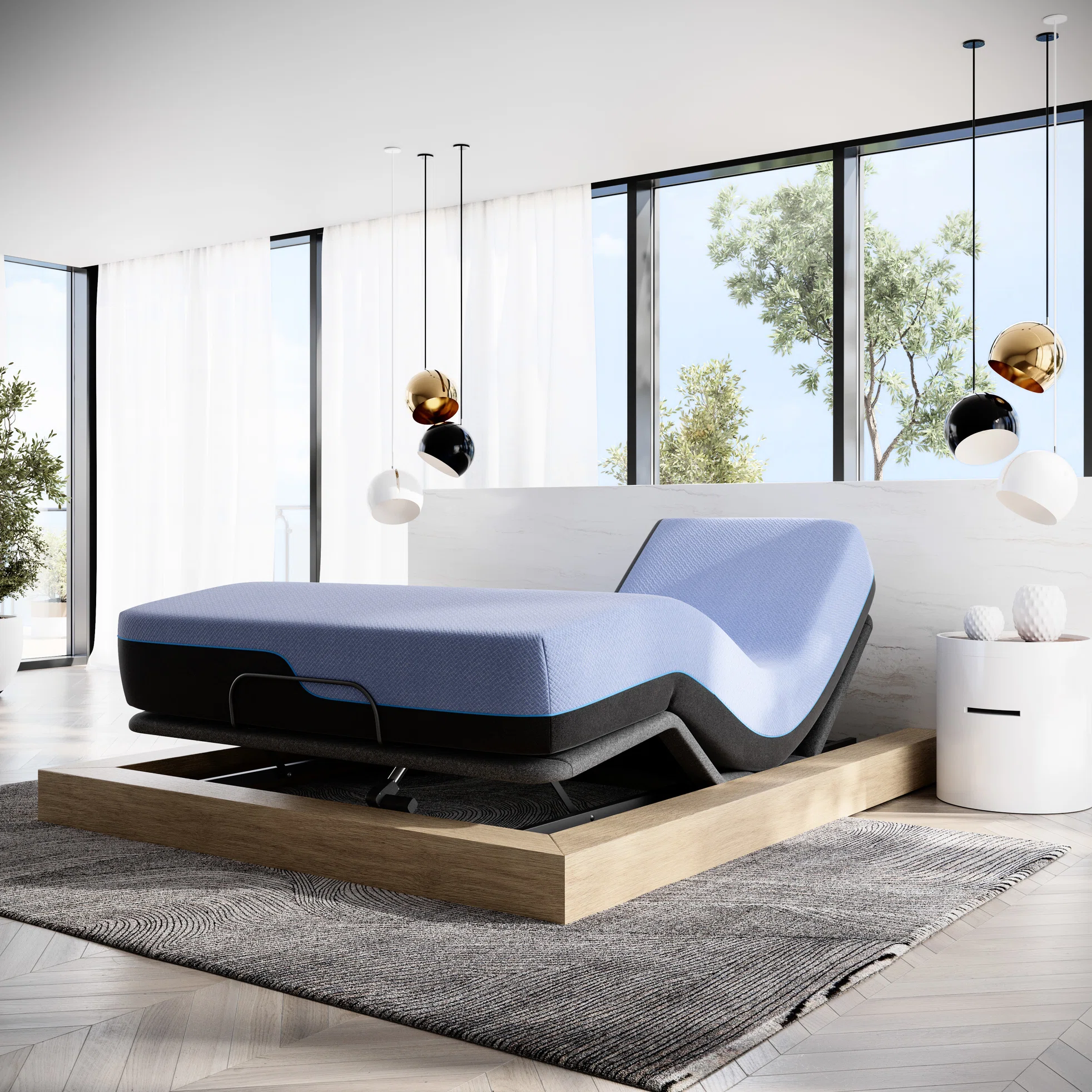Latex Mattress - King 12 inch Cooling