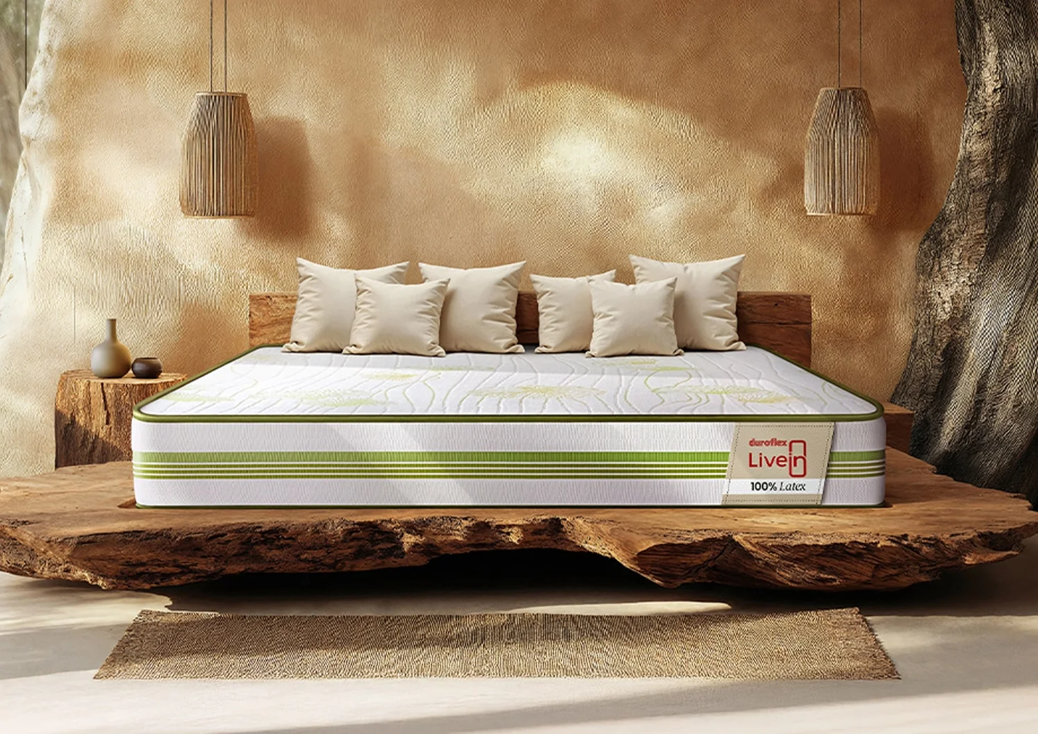 Latex Mattress - King 12 inch Eco-friendly
