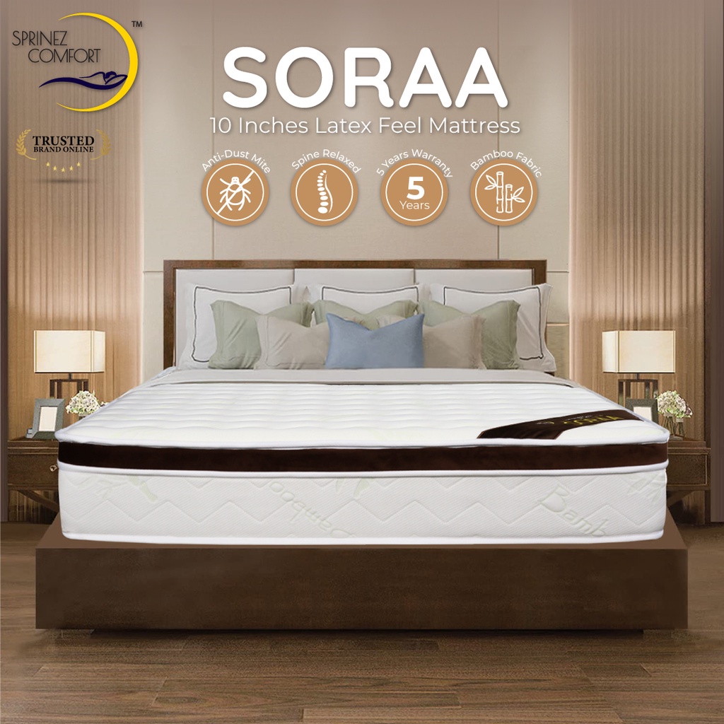 Latex Mattress - Super King 10 inch Eco-friendly