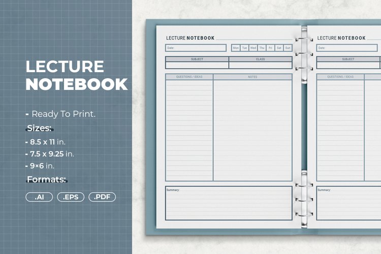 Lecture Notebook