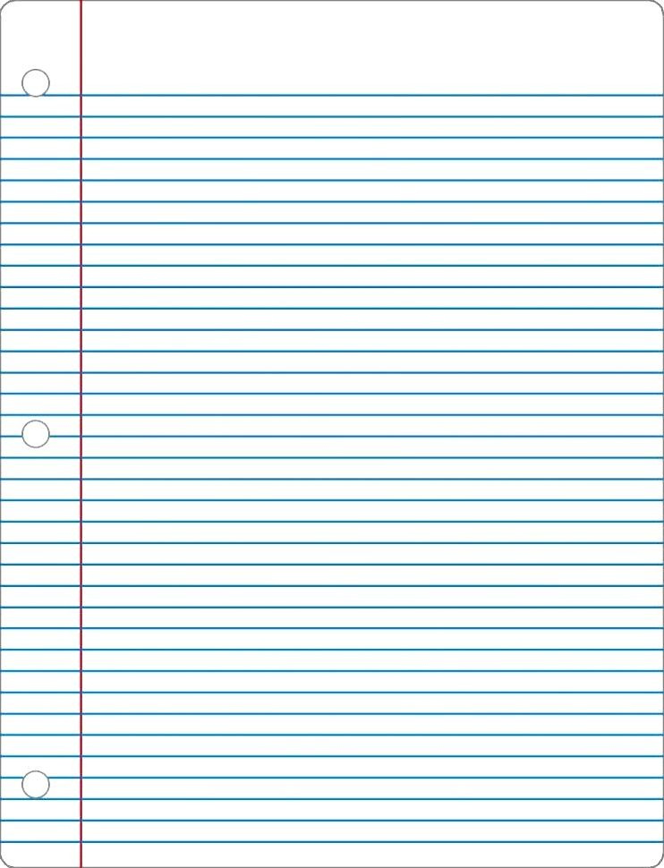Lined Notebook