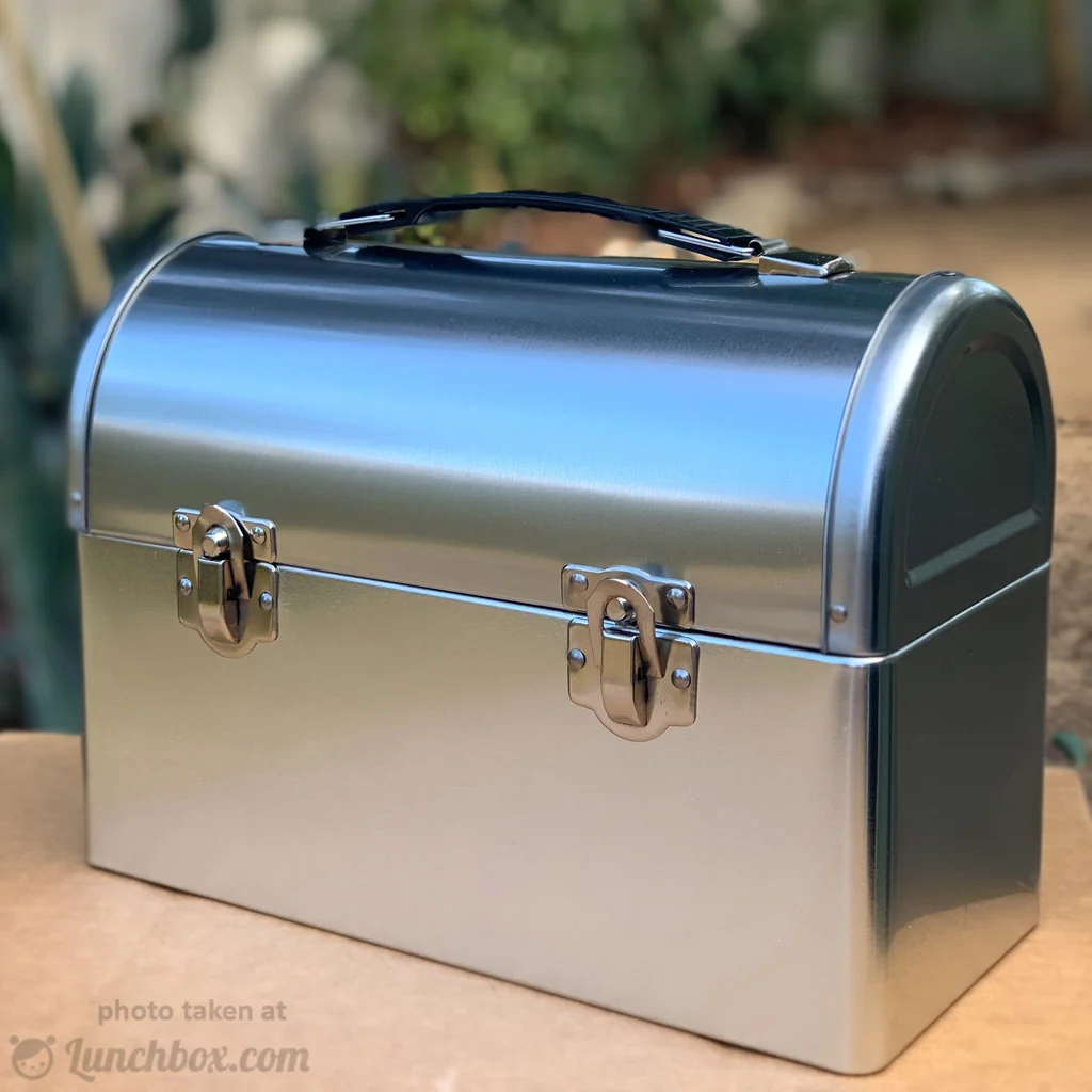 Lunch Box - Metal - Silver