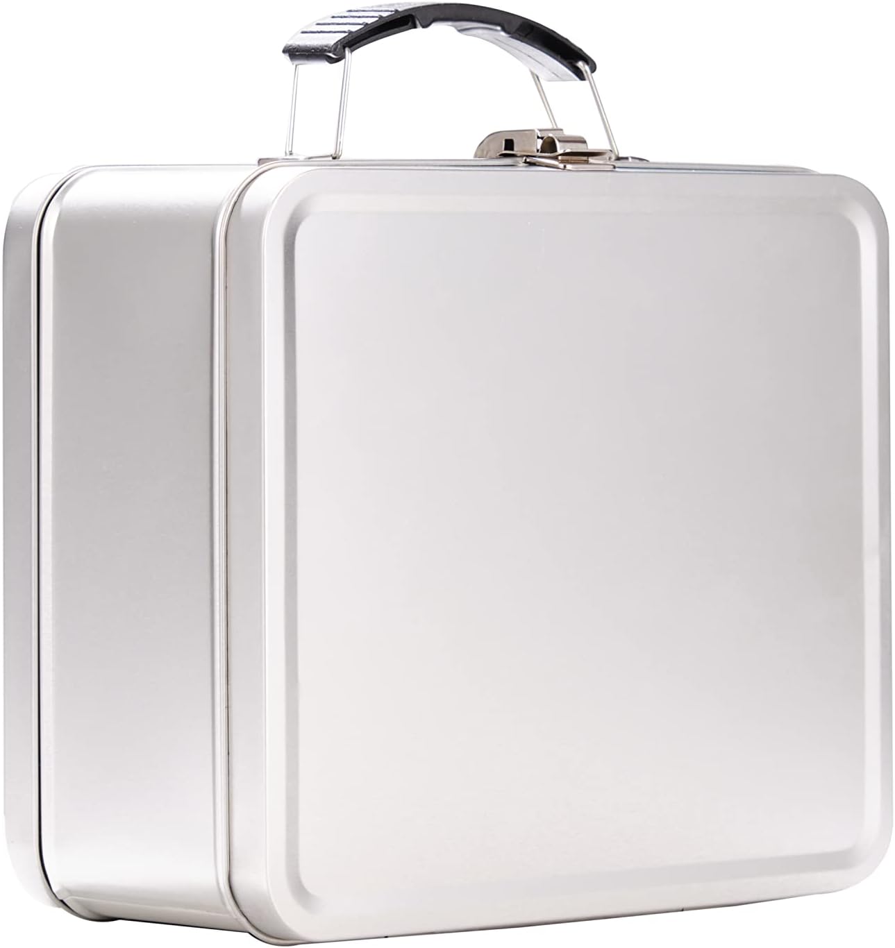 Lunch Box - Metal - Silver