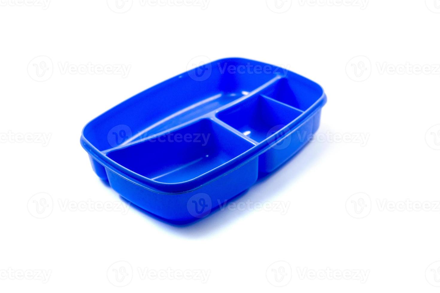 Lunch Box - Plastic - Blue
