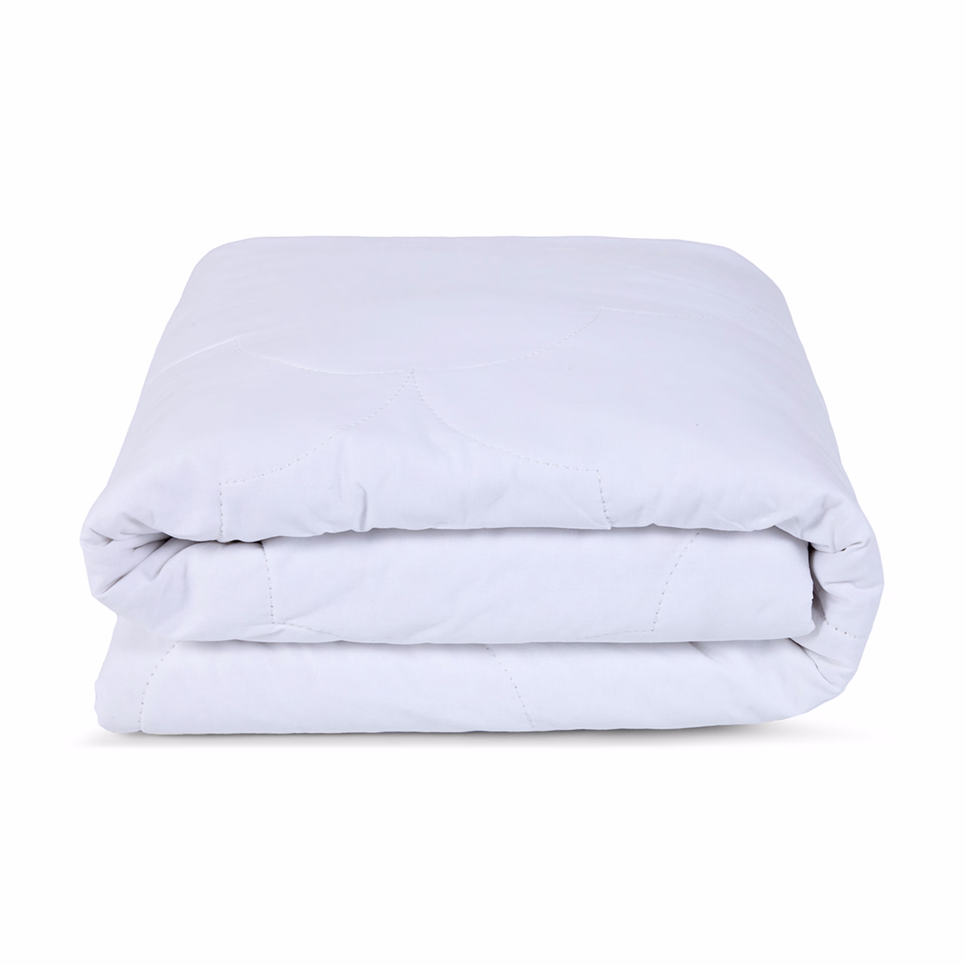 Mattress Protector - Double - Cotton - White