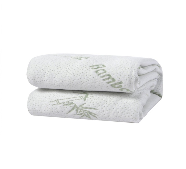 Mattress Protector - King - Bamboo - White