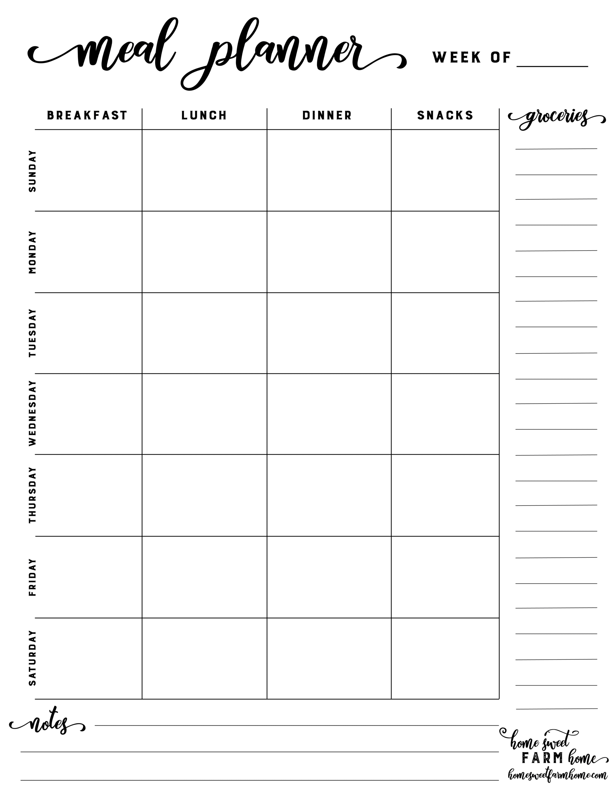 Meal Planner