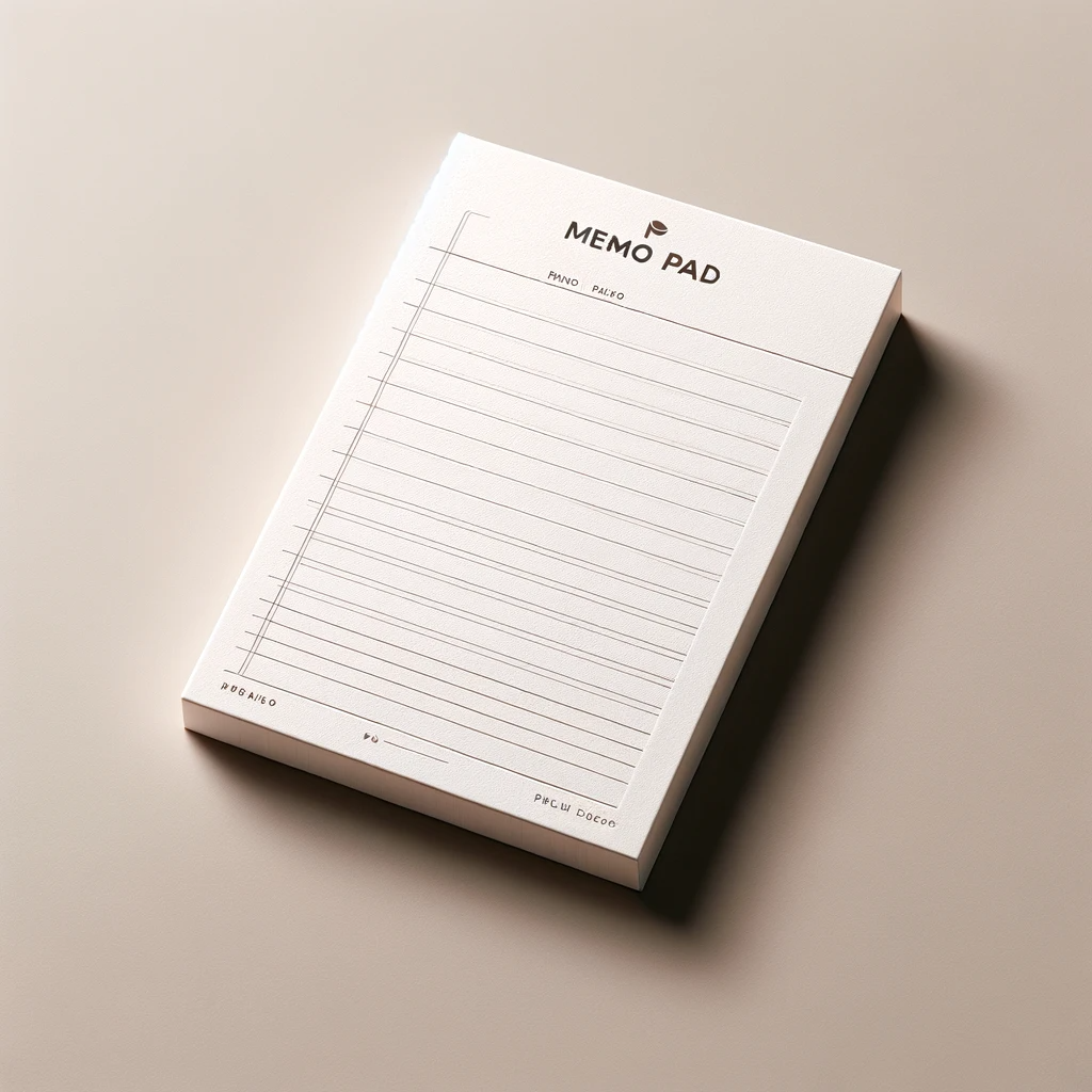 Memo Pad