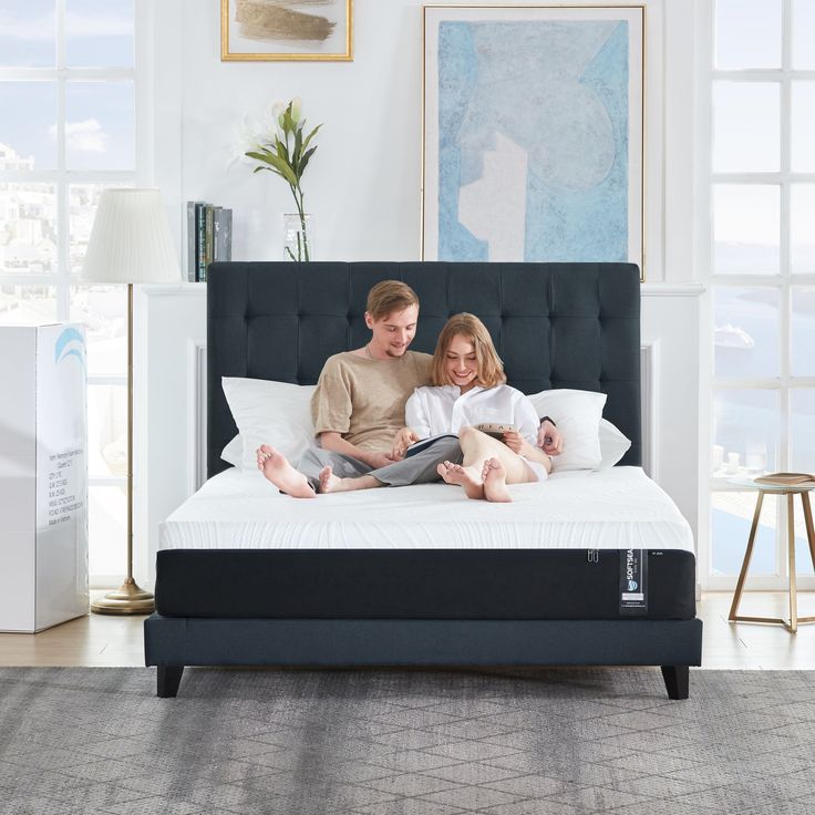 Memory Foam Mattress - Double 10 inch Hypoallergenic